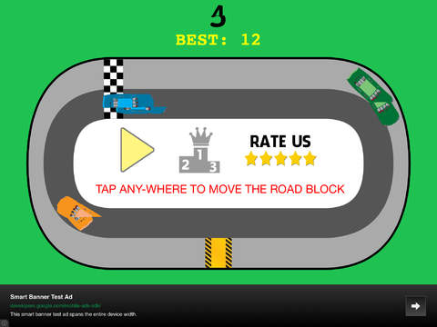【免費遊戲App】Speed Demon Roadblock - Keep the cars moving and the race going.-APP點子