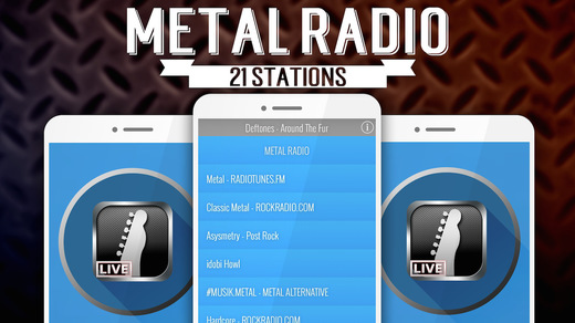 【免費音樂App】Metal Radio+-APP點子