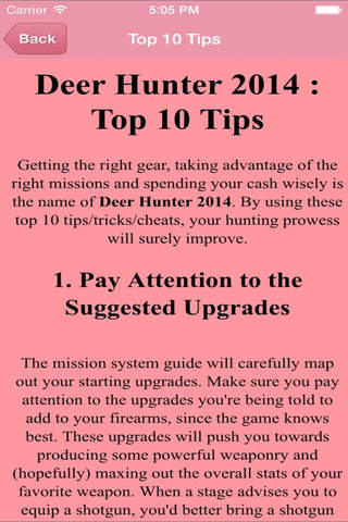Guide For Deer Hunter 2014 - Full Video,Level,Walkthrough Guide screenshot 2
