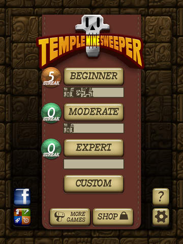 【免費遊戲App】Temple Minesweeper - El Dorado Adventure with Mine Sweeper Gameplay-APP點子