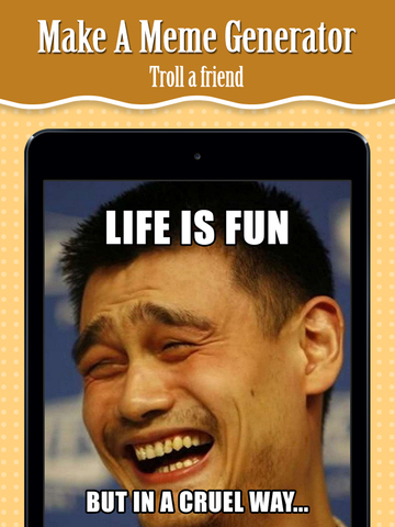 【免費娛樂App】Make A Meme Generator - Make Custom Rage Faces pics & Troll Images with captions-APP點子