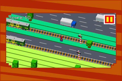 Retro Road Crossing Pro screenshot 3