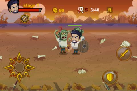 Warriors VS Zombies screenshot 4