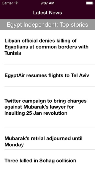 Egypt - News