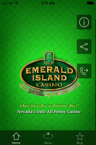 Emerald Island Casino screenshot 2