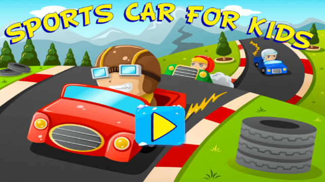 Sports Car For Kids Game