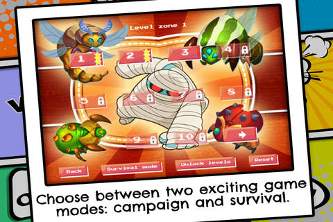 Pyramid Mummy Treasure - PRO - Crazy Mutant Bugs Heist TD Battles Game screenshot 4