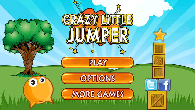 【免費遊戲App】Crazy Little Jumper Free-APP點子