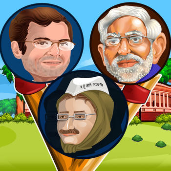 Modi Kejriwal Rahul - A Political Game for Fun LOGO-APP點子