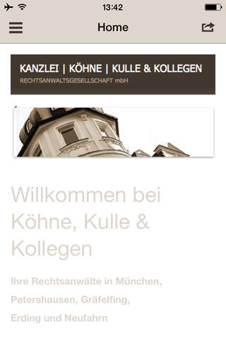 Kanzlei Köhne, Kulle & Koll. screenshot 2