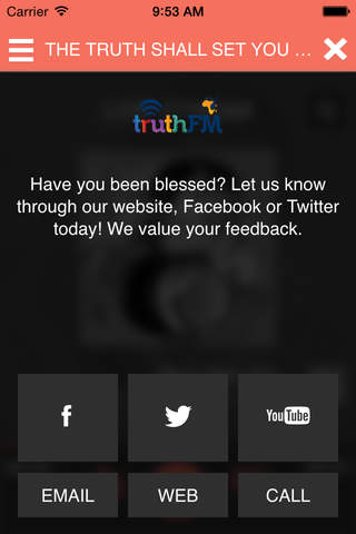 Truth FM screenshot 3