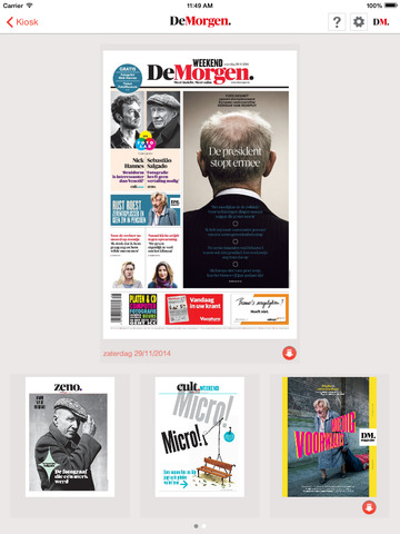 【免費新聞App】De Morgen HD-APP點子