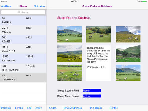 Sheep Pedigree Database