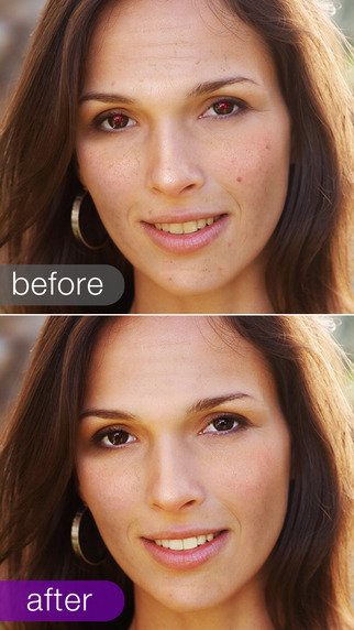 Visage Lab editeur: beaute retouche et maquillage relooking modifier image