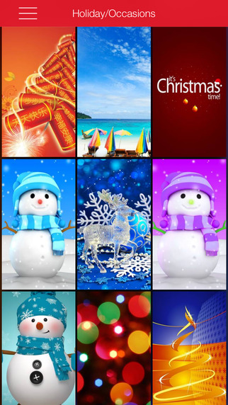 Wall X-mas - Christmas Santa Claus Collections Wallpapers Backgrounds for New Year Eve 2015