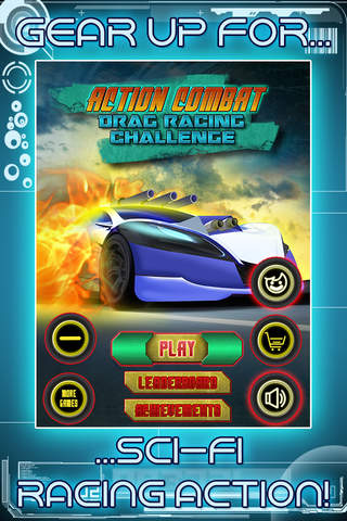 Action Rush Nitro - Future Battle Racers screenshot 3