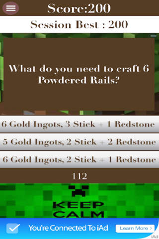 Quiz Jam - Minecraft PE Edition screenshot 3