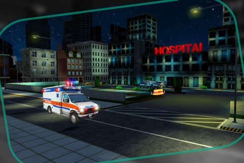 Ambulance Parking Simulator HD - Real Heavy Car Driving Test Run Sim Racing Games screenshot 3