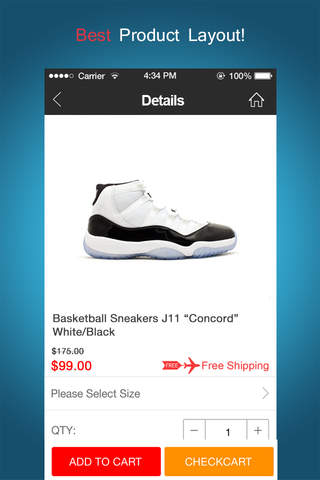 IKICKZ - Online Shopping Basketball！ screenshot 2
