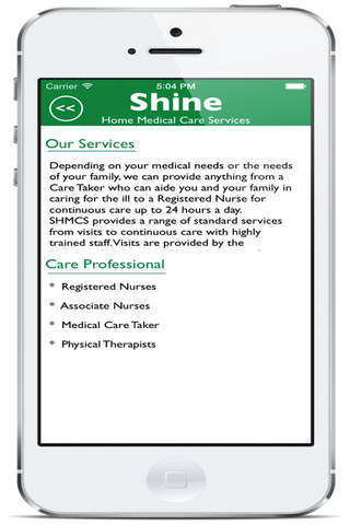 Shine Health Care screenshot 3