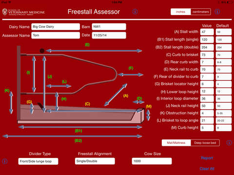 Freestall Assessor screenshot 3