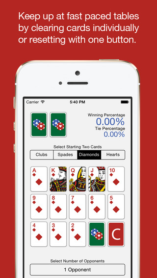 【免費書籍App】PreFlop Odds Calculator-APP點子