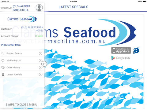 免費下載商業APP|Clamms Seafood app開箱文|APP開箱王