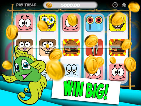 【免費遊戲App】Ocean Slots - SpongeBob Version-APP點子