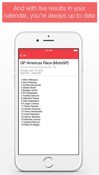 【免費運動App】Moto GP Calendar 2015 (MotoCal)-APP點子