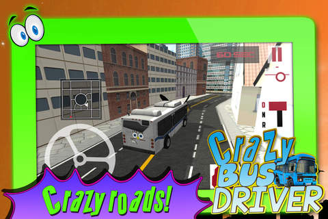 Crazy Bus Driver 3D Simulator screenshot 2