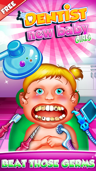 Dentist Baby Games For Girls - mommy's crazy doctor office little kids teeth