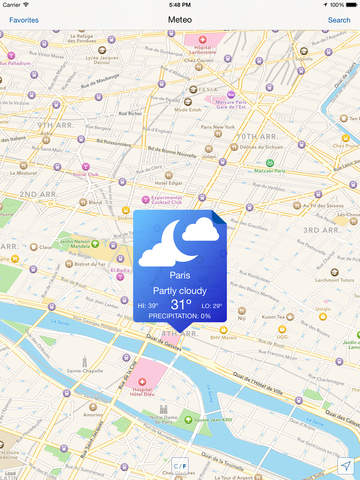 【免費天氣App】Meteo by iNVASIVECODE-APP點子