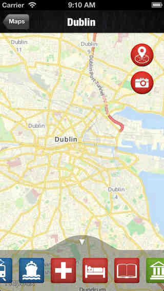 【免費旅遊App】Dublin Travel Guide with Offline City Street and Metro Maps-APP點子