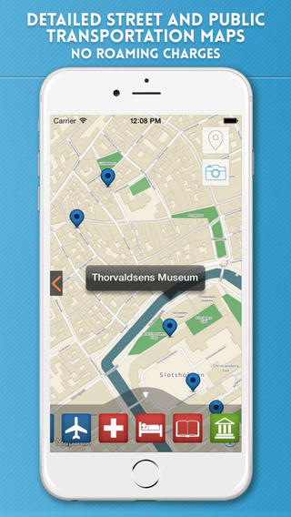 【免費旅遊App】Copenhagen Travel Guide with Offline City Street and Metro Maps-APP點子