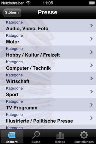 Mobile Press-Portal screenshot 2
