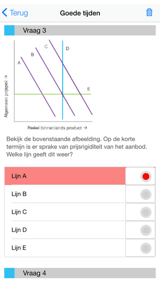 【免費教育App】Examentraining VWO Economie 2015-APP點子