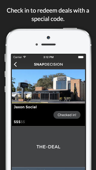 免費下載生活APP|SnapDecision: Real-Time Digital Deals for Restaurants & Bars including Lunch, Dinner, Happy Hour & Late Night Specials app開箱文|APP開箱王