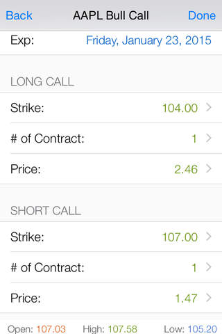 Vertical spread options trading screenshot 2
