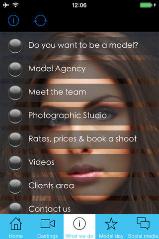 Mentor Model Agency App screenshot 2