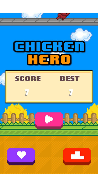 免費下載遊戲APP|Chicken Hero - An Endless Retro Arcade Adventure app開箱文|APP開箱王