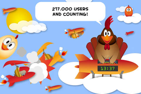 Fun to fly to the top with this new epic farm game so play cool and tap the most crazy chicken eggs for free screenshot 3