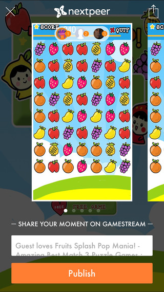 【免費遊戲App】Fruits Splash Pop Mania! - Amazing Best Match 3 Puzzle Games : Garden Fresh Shop Free Edition-APP點子