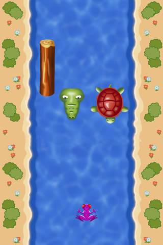 Frog Swim Cross - Endless Road Runner Crossing screenshot 2