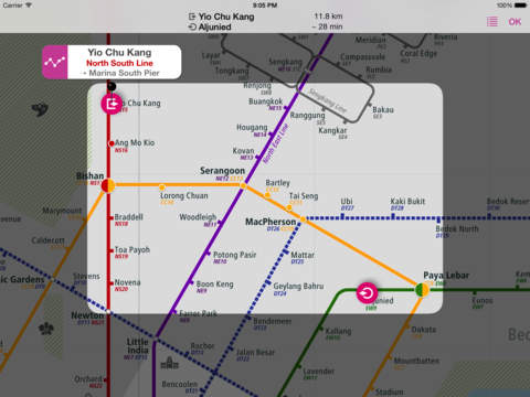 【免費旅遊App】Singapore Rail Map-APP點子