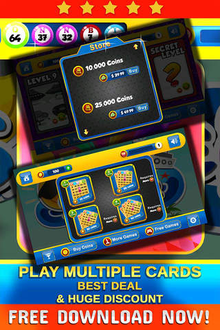 BINGO CITY CLUB - Play Online Casino and Gambling Card Game for FREE ! screenshot 3