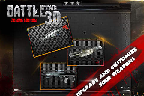 Battle Path 3D - Zombie Edition screenshot 2