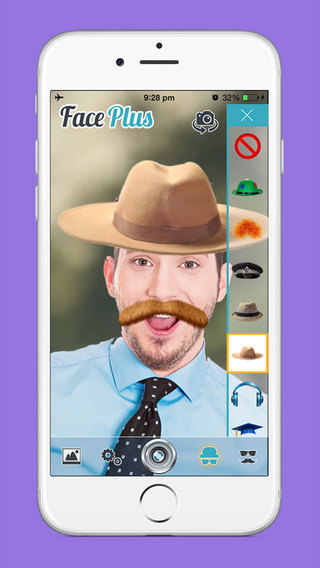 【免費娛樂App】Face Plus for amazing funny selfies-APP點子