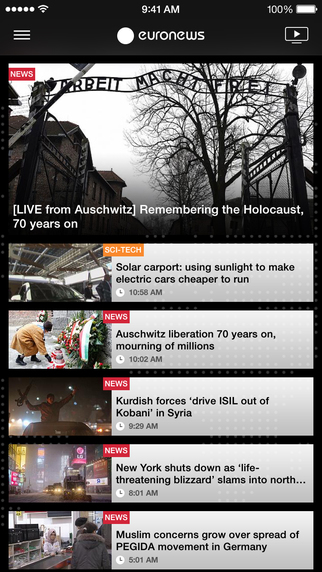 【免費新聞App】euronews-APP點子