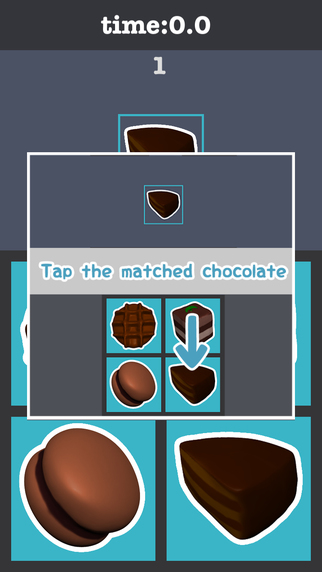 Match The Four Chocolate