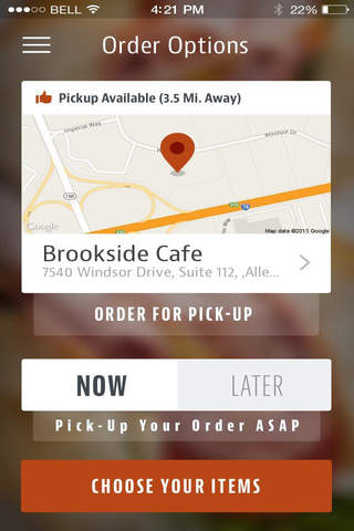 Brookside Cafe screenshot 2